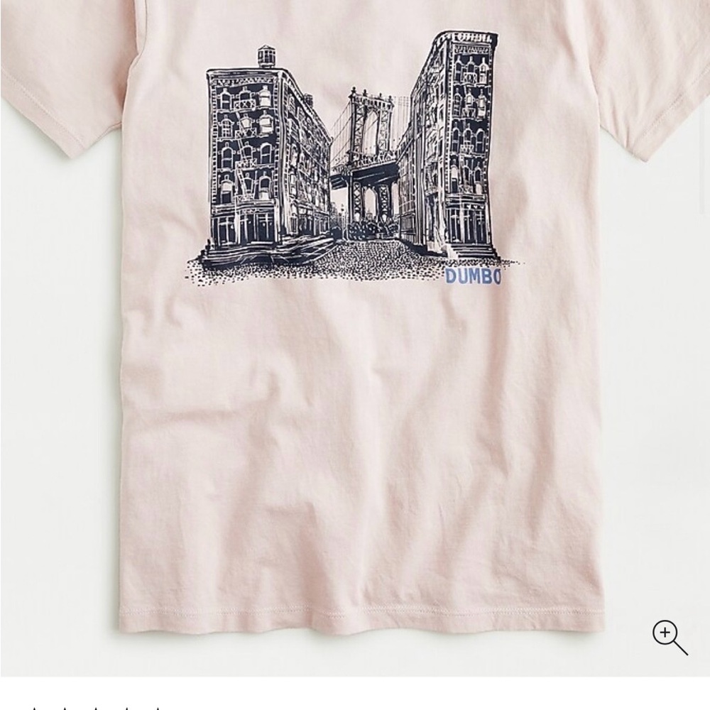 J.Crew DUMBO Manhattan Bridge Graphic Tee – Size M